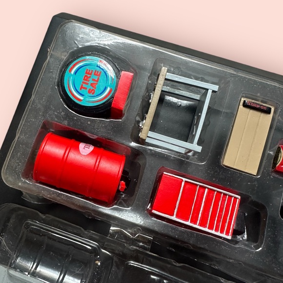 Kids Snappy Service Station Garage Gas Station Toy With Accessories Unique - Picture 8 of 16